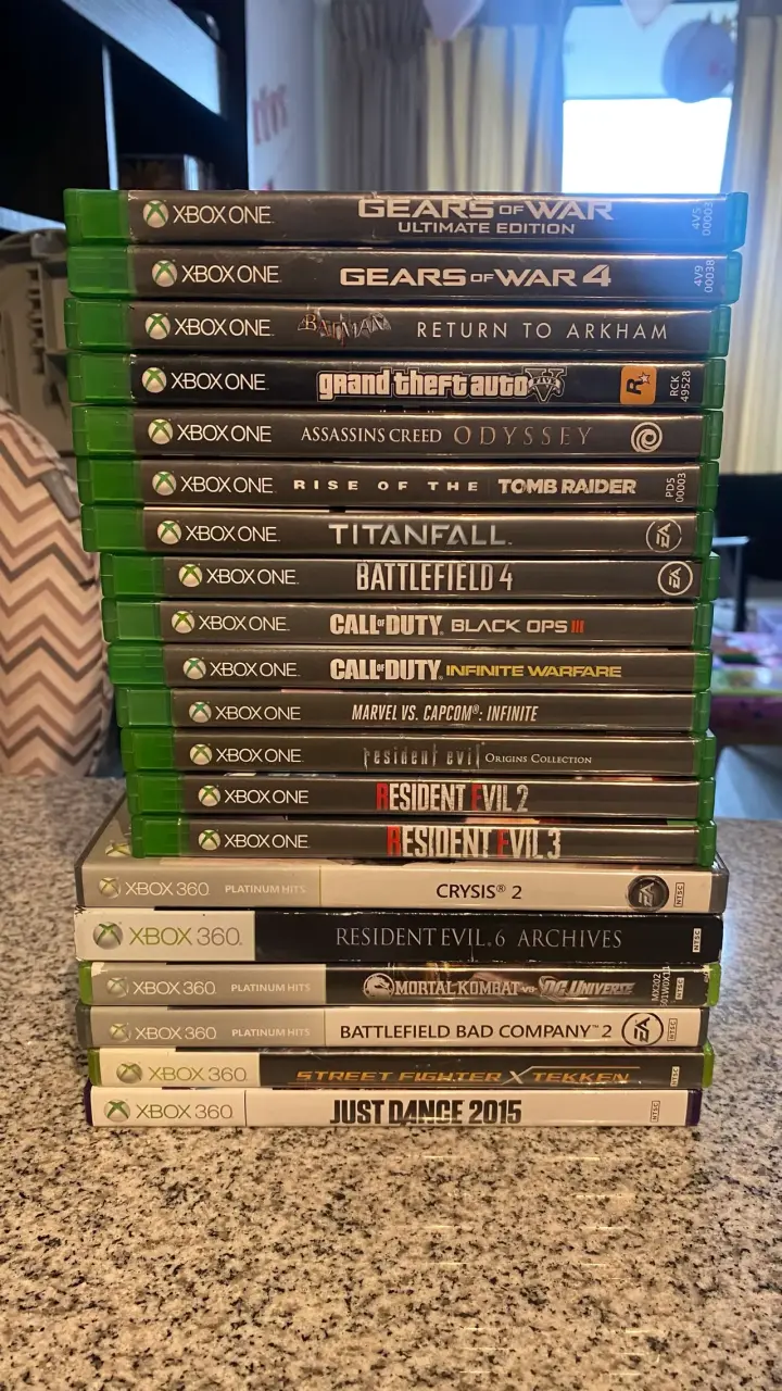 Lote Colección de juegos Xbox One y Xbox 360 - 1