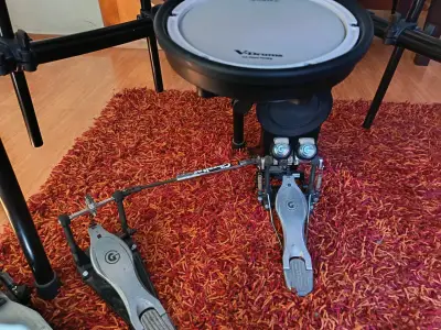 Batería Electrónica Roland TD 17-L + doble pedal - miniatura 6