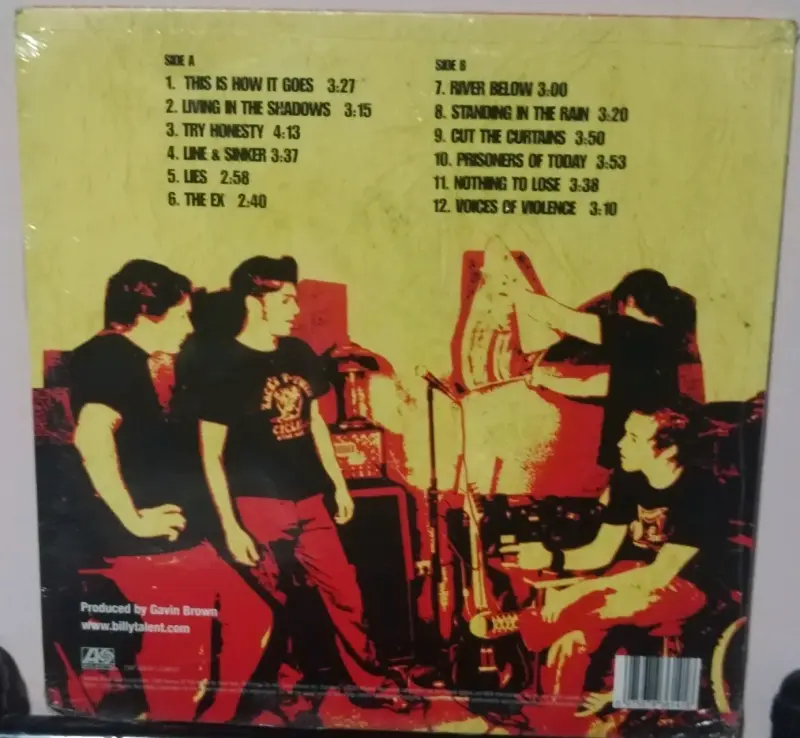 Vinilo Billy Talent álbum debut - 2