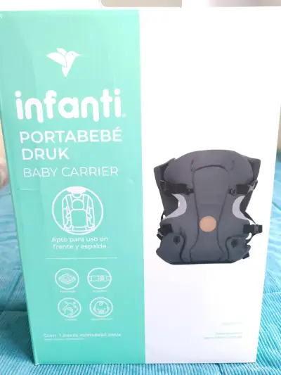 Portabebé Infanti Druk color gris - miniatura 3