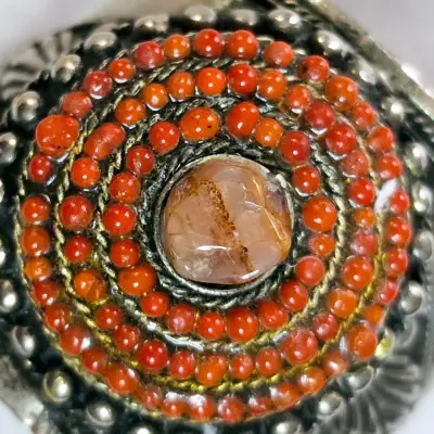 Brazalete Étnico Coral Ajustable - miniatura 3