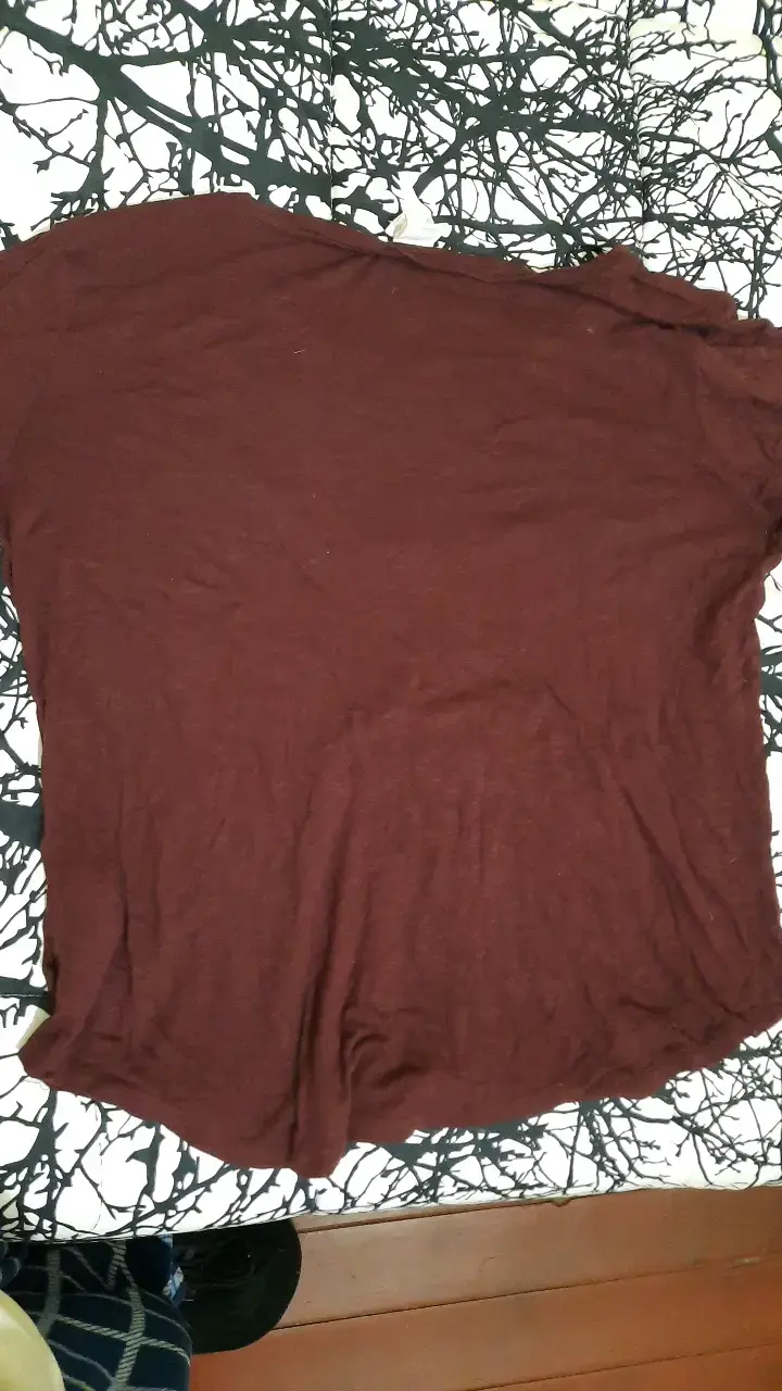 Polera marrón básica para mujer - 2