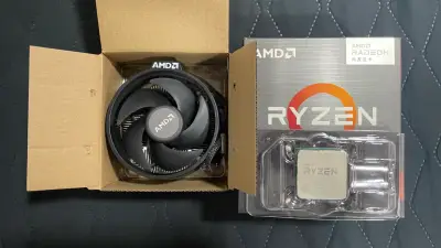AMD Ryzen 3 3200G + Cooler AMD Original + Caja | F - miniatura 1