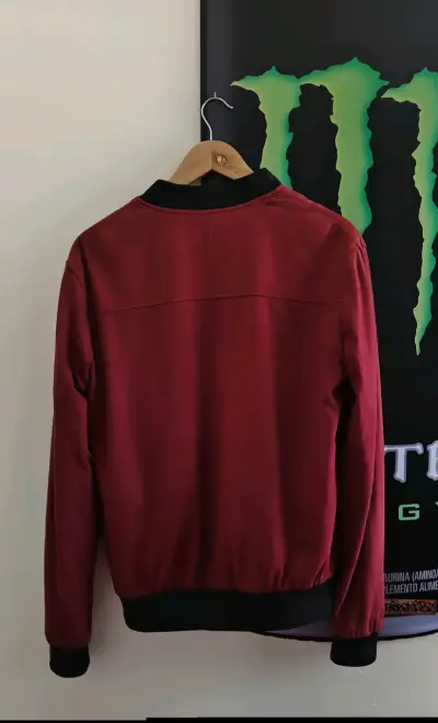 Chaqueta bomber roja Zara Man - miniatura 2
