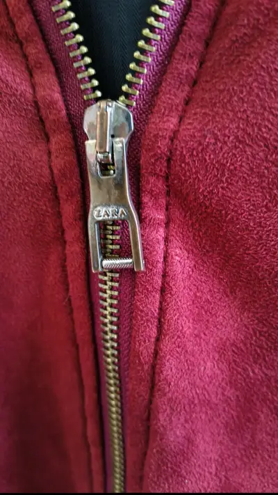 Chaqueta bomber roja Zara Man - miniatura 4