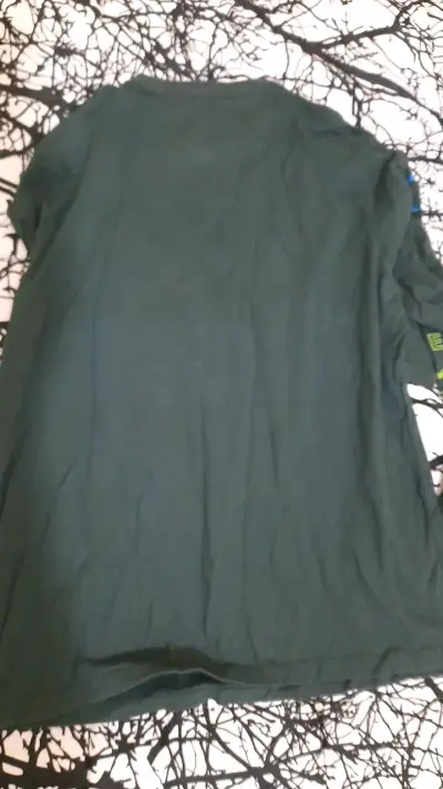 Polera manga larga American Eagle negra - miniatura 3