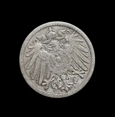Moneda Alemania 5 Pfennig 1898J - miniatura 2