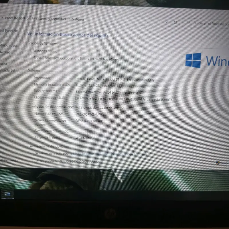 Notebook HP Pavilion i7 15" Win10 pro - 4