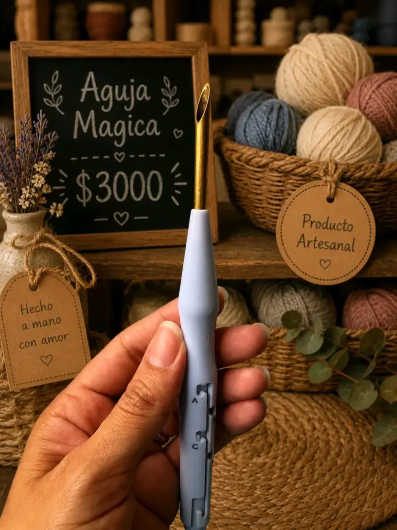 Aguja mágica para bordado - 1