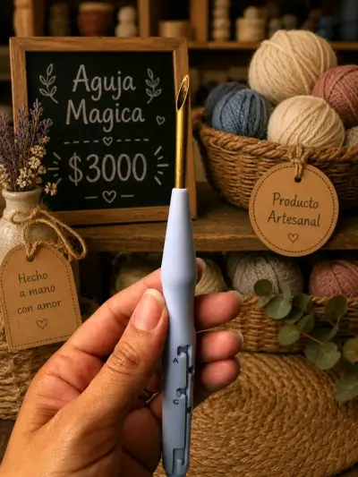 Aguja mágica para bordado - miniatura 1