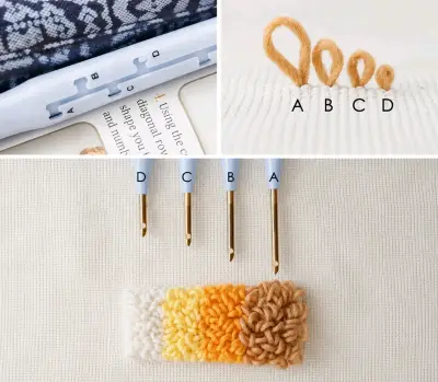 Aguja mágica para bordado - miniatura 2