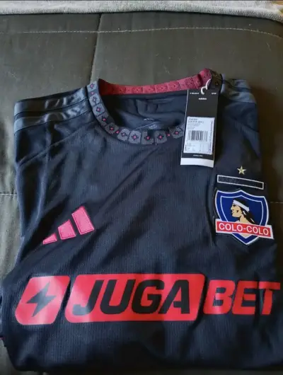 Camiseta Visitante Colo-Colo Manga Larga Negra - miniatura 3