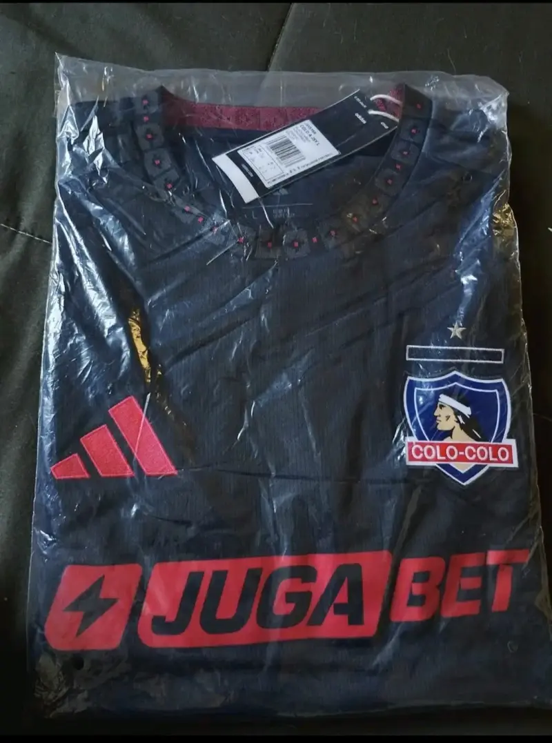 Camiseta Visitante Colo-Colo Manga Larga Negra - 4