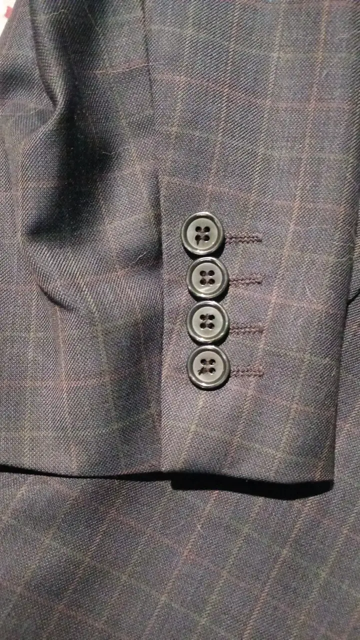 Blazer de hombre Christian Lacroix azul a rayas - 4