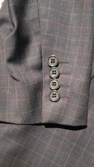 Blazer de hombre Christian Lacroix azul a rayas - miniatura 4