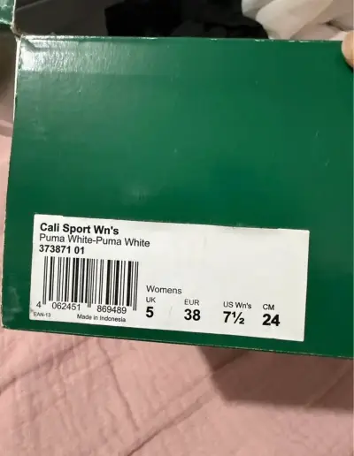 Zapatillas Blancas Puma Cali Sport Wn's - miniatura 4