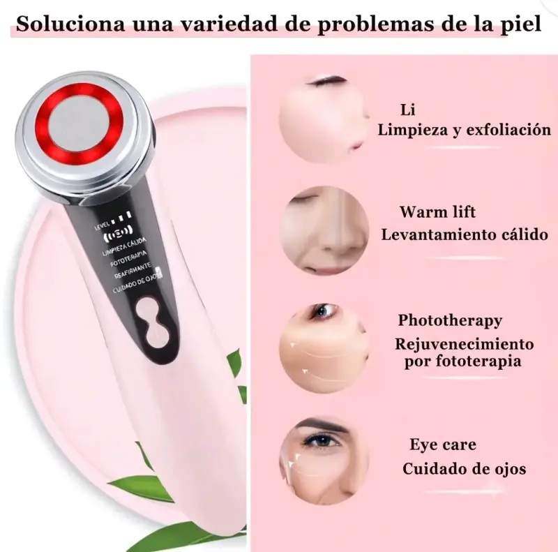 Dispositivo de Fototerapia para Cuidado Facial