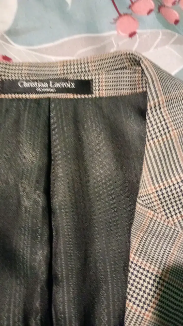 Blazer de lana a cuadros Christian Lacroix - 2
