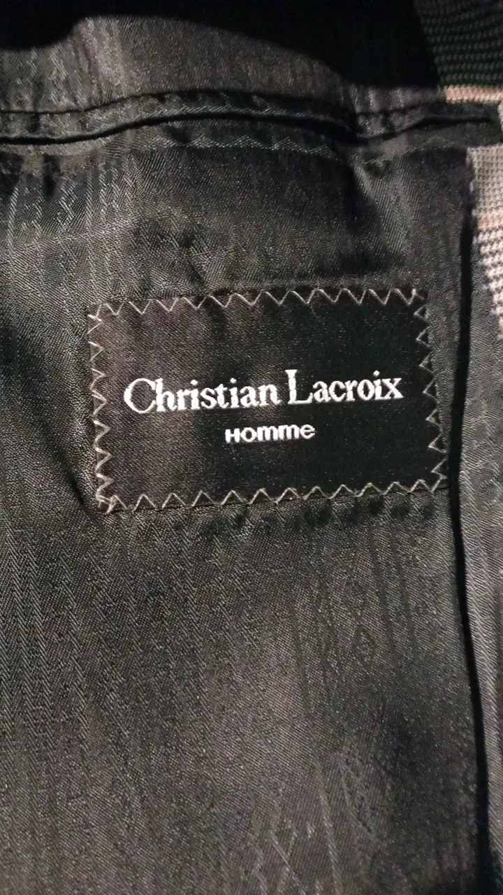 Blazer de lana a cuadros Christian Lacroix - 4