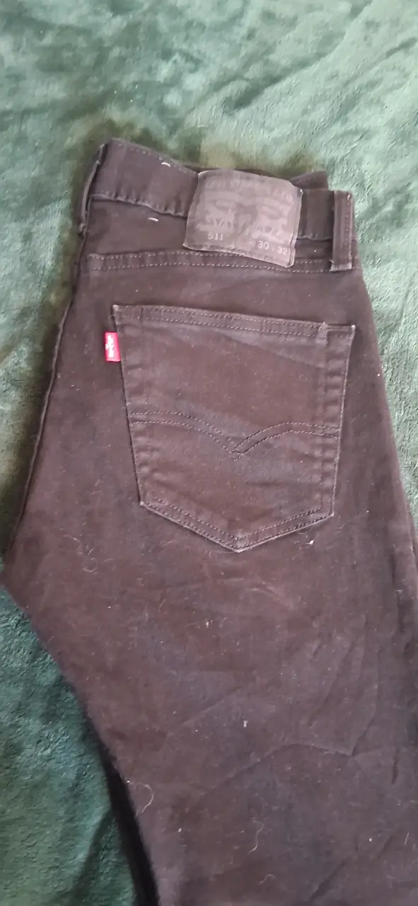 Jeans Levi's 511 Slim Fit Negro Talla 30 - 1