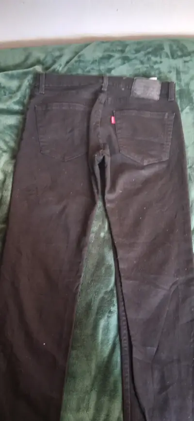 Jeans Levi's 511 Slim Fit Negro Talla 30 - miniatura 3