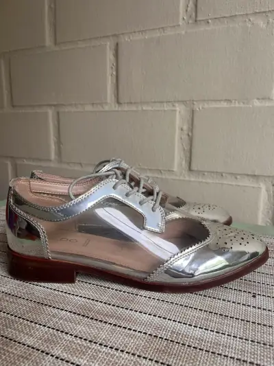 Zapatos oxford plateados transparentes Aldo - miniatura 1