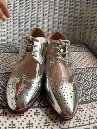 Zapatos oxford plateados transparentes Aldo - miniatura 3