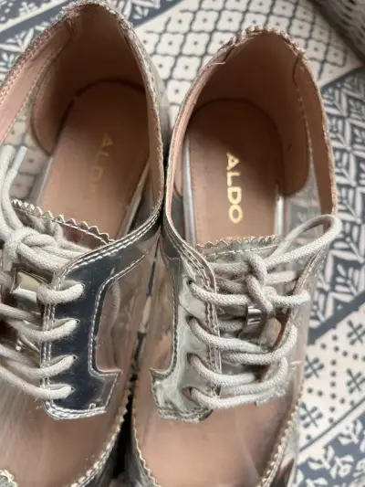 Zapatos oxford plateados transparentes Aldo - miniatura 4