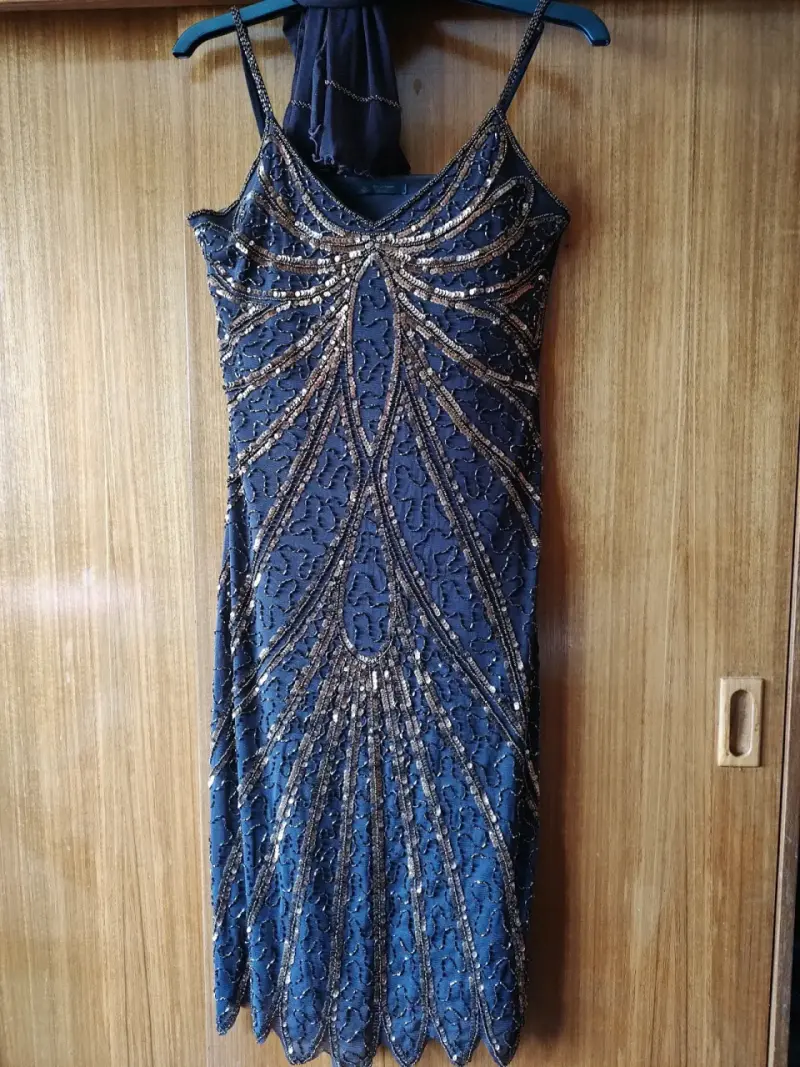 Vestido de fiesta con estampado animal print - 4