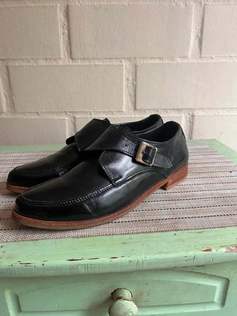 Zapatos de vestir negros con hebilla marca Zappa - 4