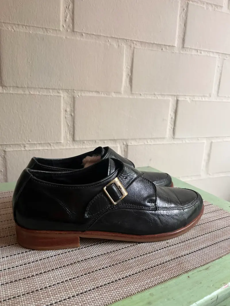 Zapatos de vestir negros con hebilla marca Zappa - 5