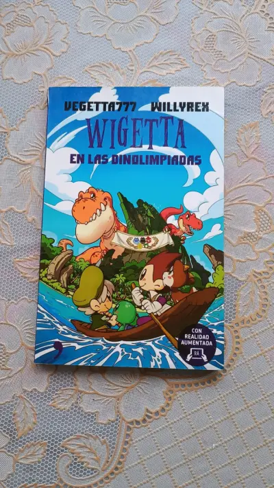 Libro Wigetta en las Dinolimpiadas con R.A. - miniatura 1