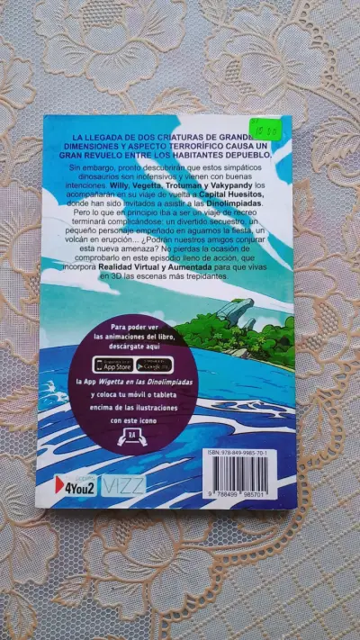 Libro Wigetta en las Dinolimpiadas con R.A. - miniatura 2