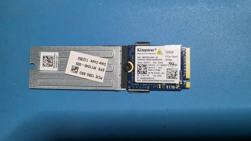 SSD Kingston 128GB PCIe Gen4 NVMe