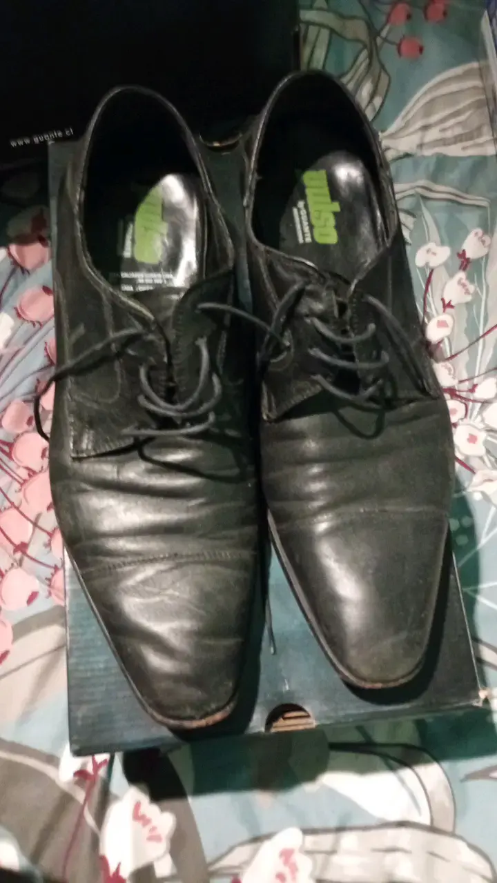 Zapatos de vestir negros Pulso para hombre guante - 1
