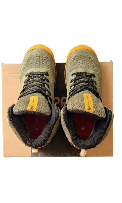 Botas de senderismo lippi verde y naranja - miniatura 3