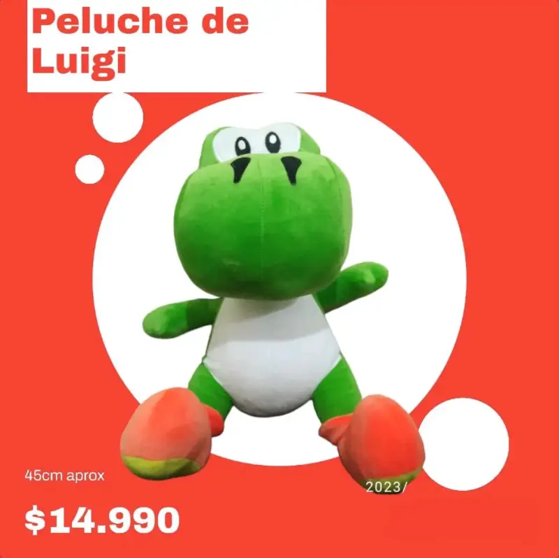 Peluche de Yoshi 45cm