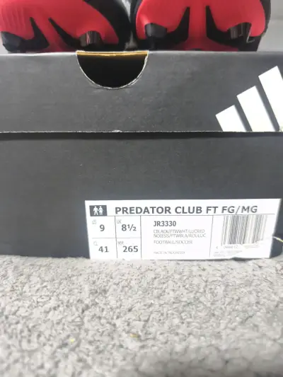 Botines de fútbol Adidas Predator Club FT FG talla 41 - miniatura 1