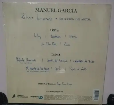 Vinilo Manuel García Retrato Iluminado - miniatura 2