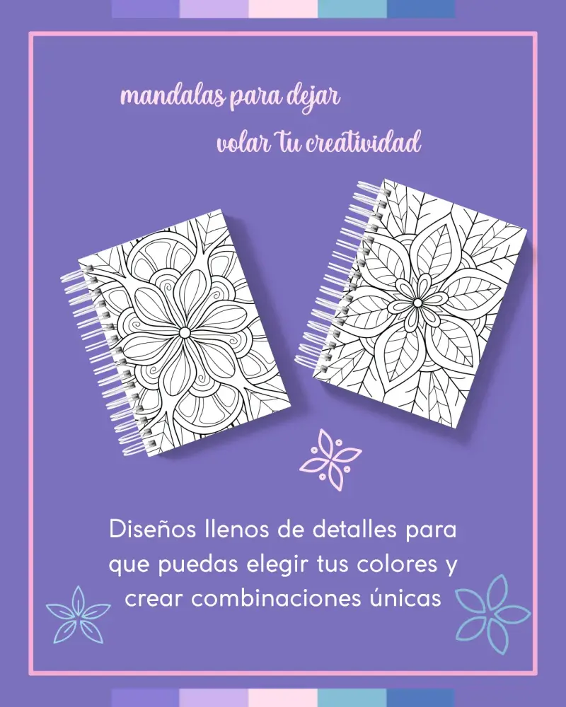Libro de Colorear Mandalas Espiral Relajante - 2