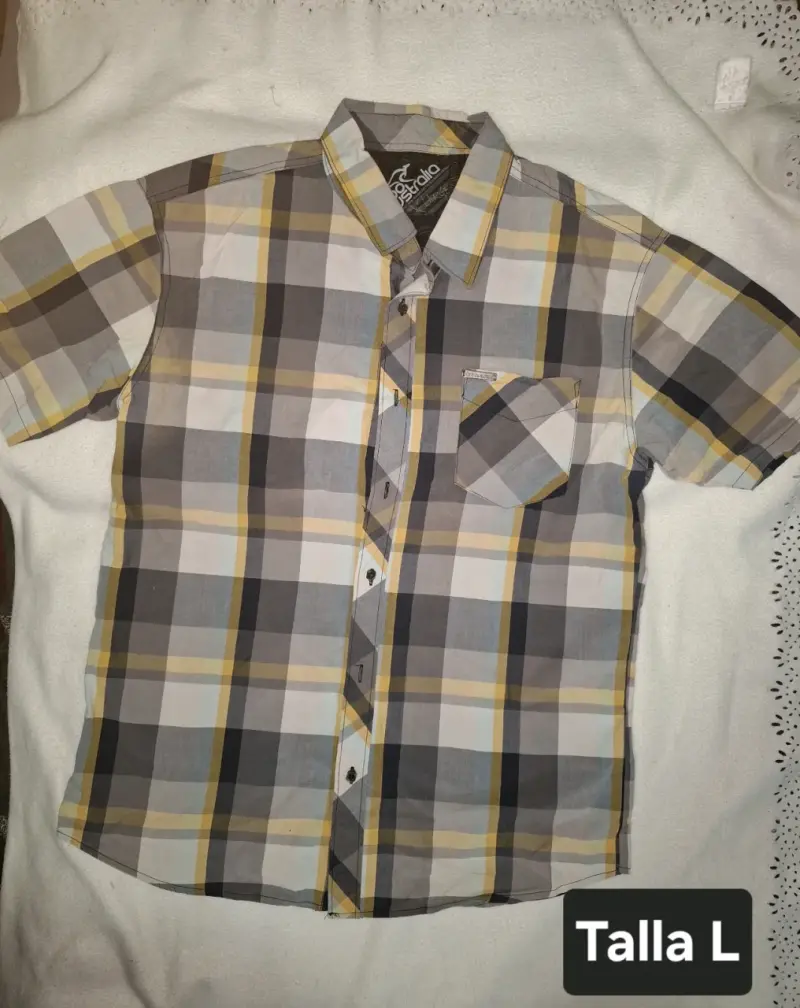 Camisa a cuadros para hombre talla L, XL, XXL - 2