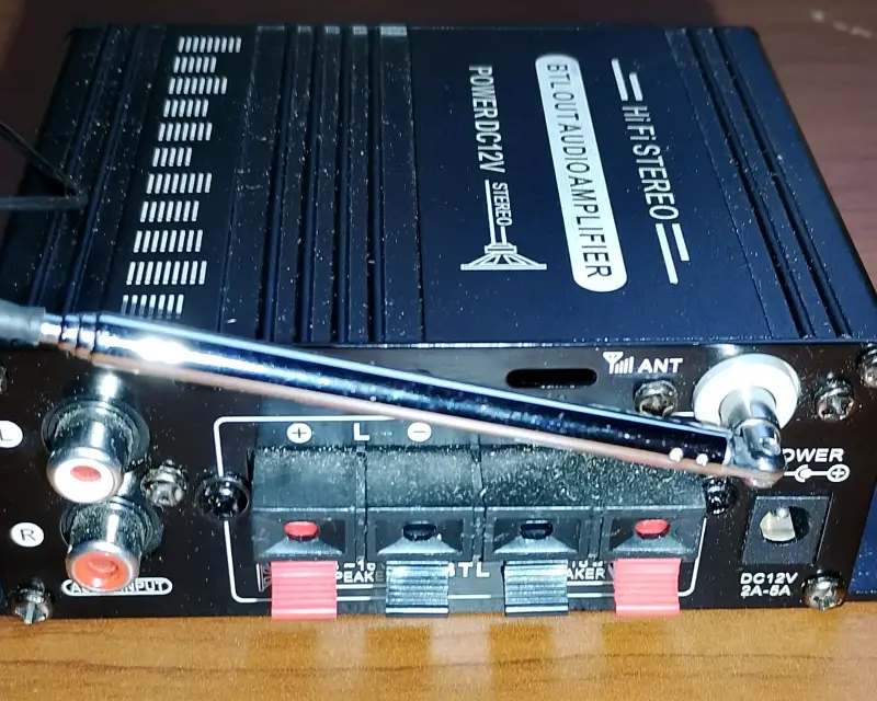 Amplificador de Audio Estéreo Hi-Fi con Control Remoto - 2