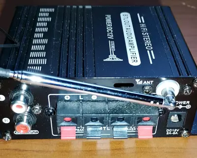 Amplificador de Audio Estéreo Hi-Fi con Control Remoto - miniatura 2