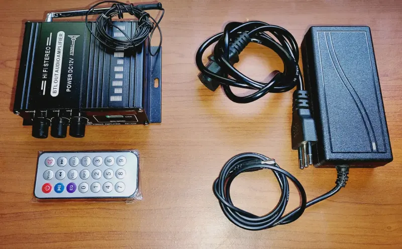 Amplificador de Audio Estéreo Hi-Fi con Control Remoto - 3