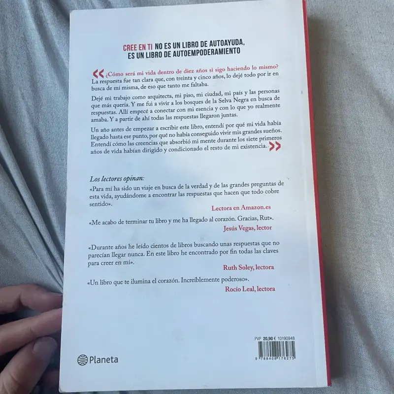Libro 'Cree en Ti' de Rut Nieves - 6