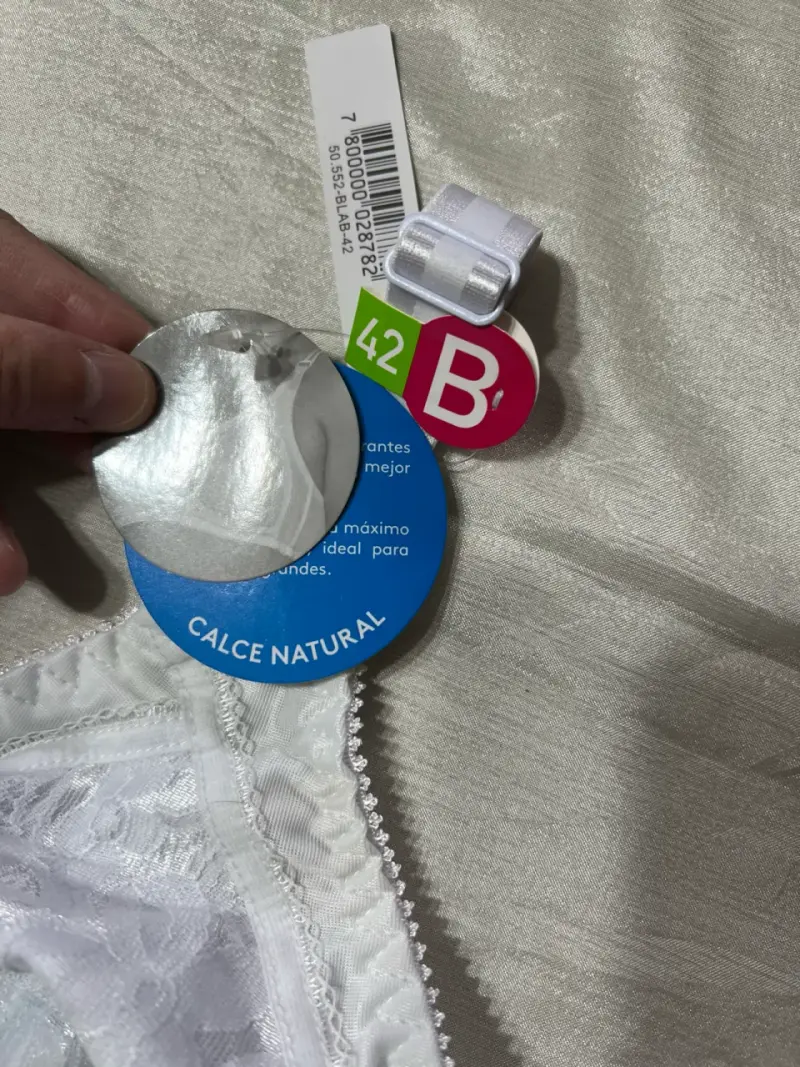 Sostenes sin aro calce natural 42B - 2