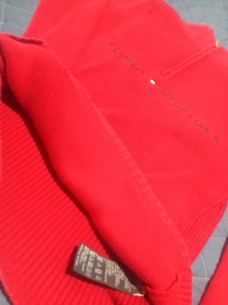 Suéter rojo Tommy Hilfiger para mujer - 2