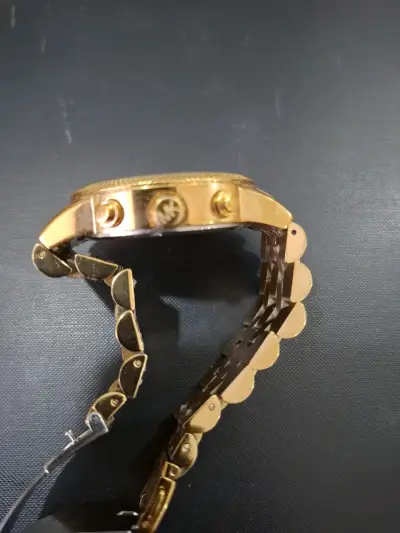Reloj dorado Michael Kors cronógrafo elegante - miniatura 4