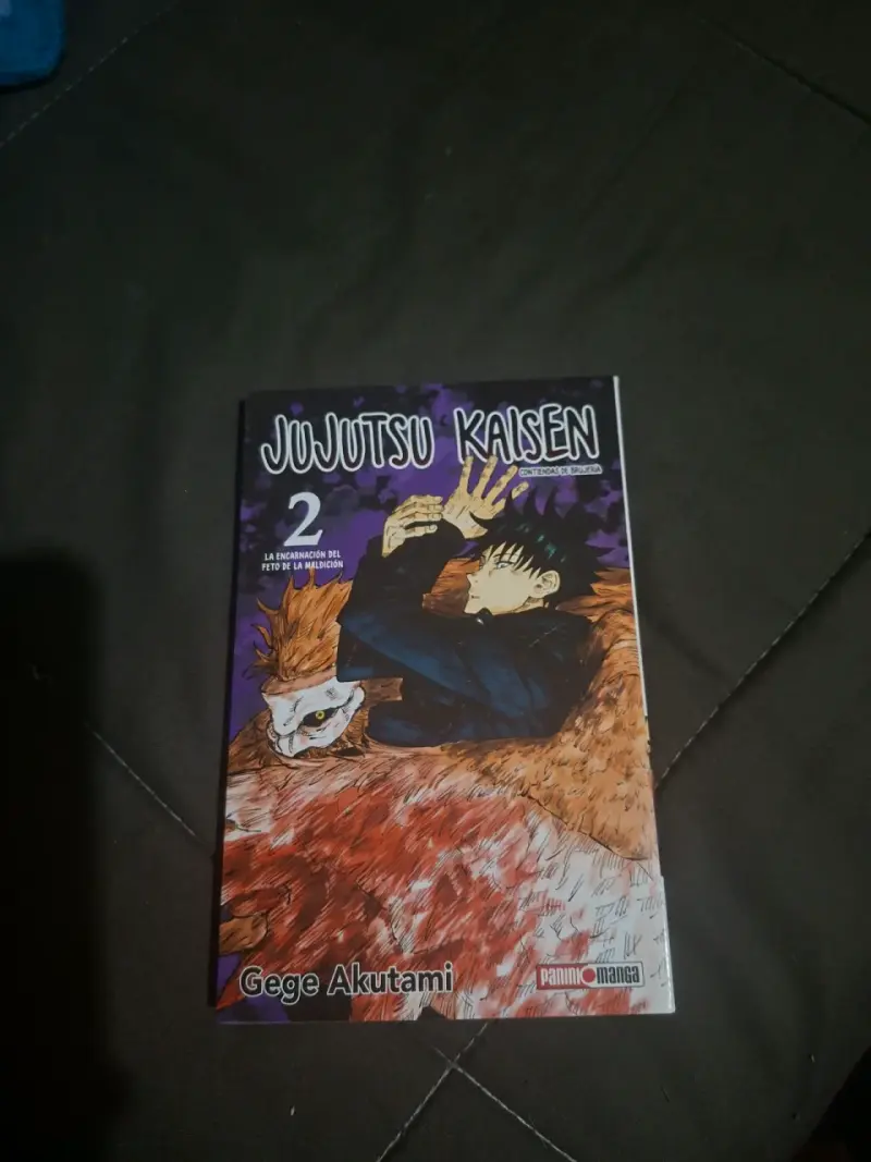 Manga Jujutsu Kaisen Volumen 2 de