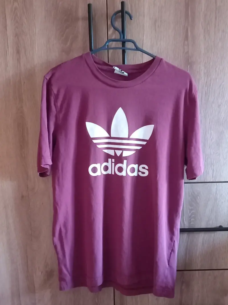 Polera Adidas OG talla M - burdeo. - 1